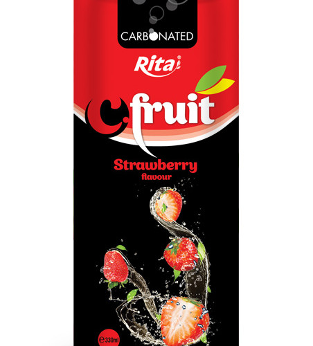 carbonated strawberry juice